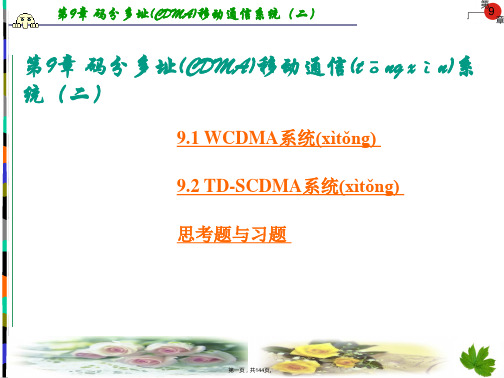 码分多址(CDMA)移动通信系统介绍