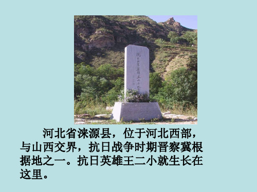 小学二年级语文下册《歌唱二小放牛郎》教学课件(苏教版)