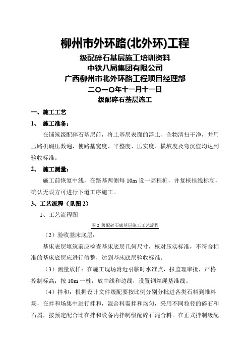 级配碎石工艺流程及注意事项