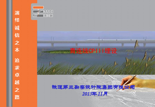 CPIII埋设测设解读