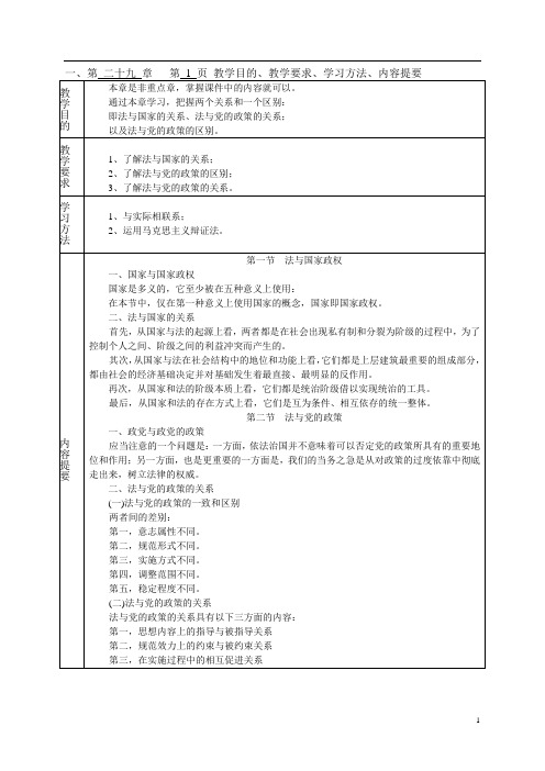 法理法与政治
