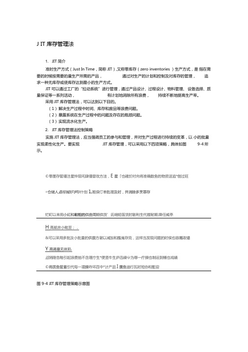JIT库存管理法