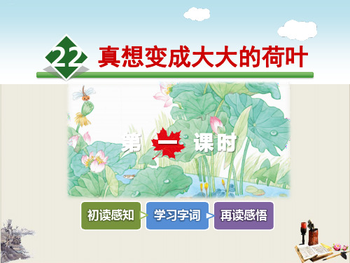 真想变成大大的荷叶_课件下载