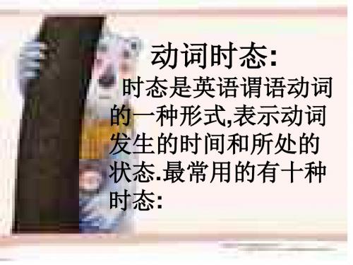 高考英语10种常用动词时态复习课件(教学课件2019)