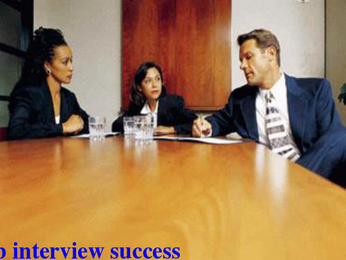 tips for  job interview