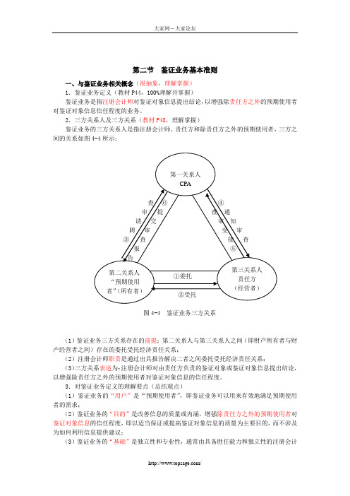 第四章注册会计师执业准则(2)