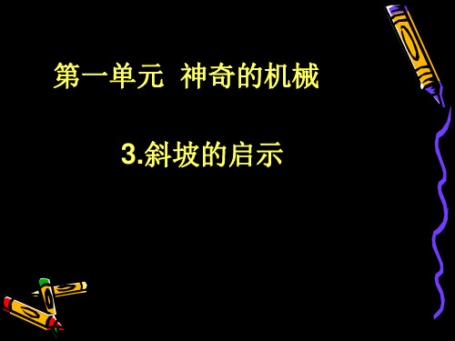 五年级下斜坡的启示苏教版ppt (共36页)