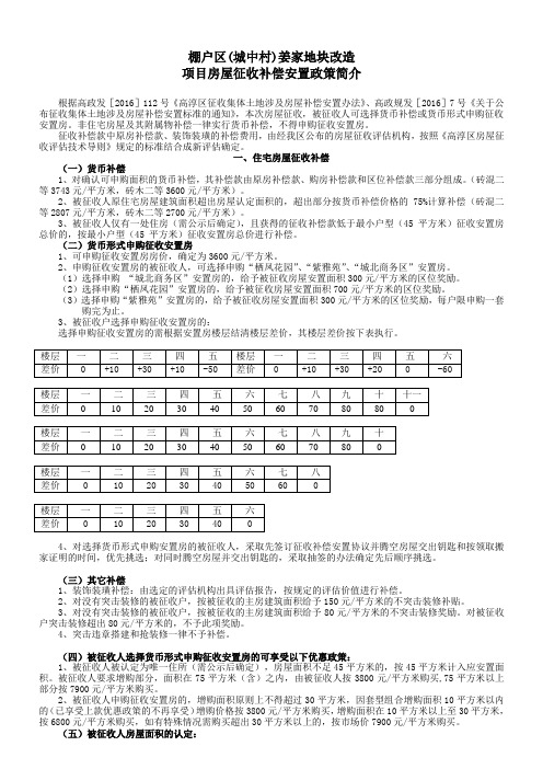 棚户区(城中村)姜家地块改造