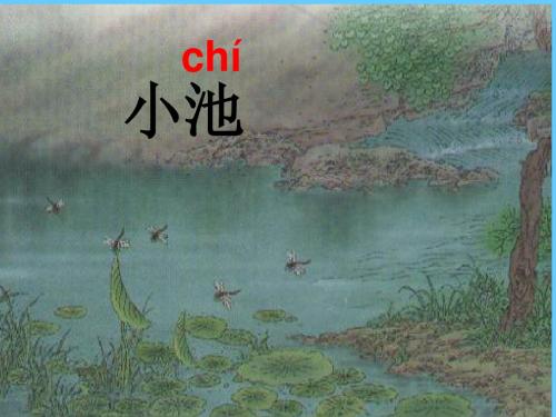 4古诗两首小池