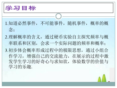 人教版高中数学必修三第三章第1节 3.1.1 随机事件的概率  课件(共16张PPT)_2