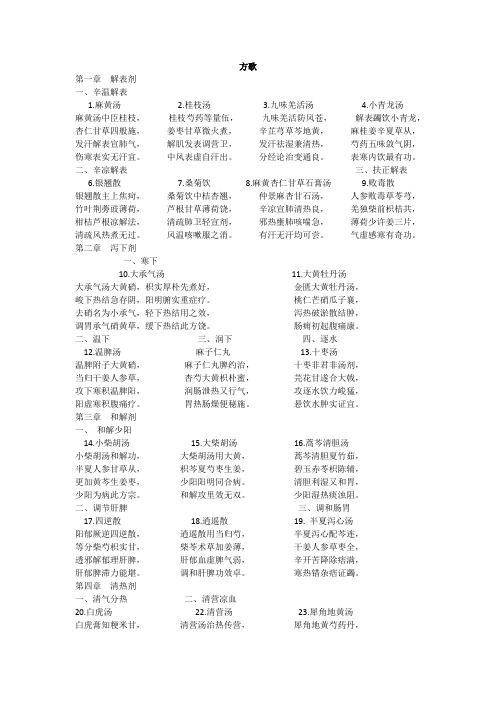 方歌