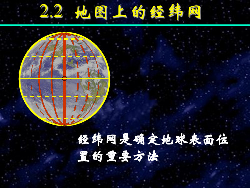 沪教版地理六年级上册2.2 地图上的经纬网 (共15张PPT)