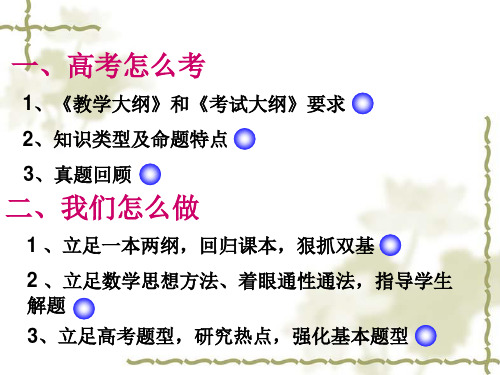 圆锥曲线数学高考二轮复习