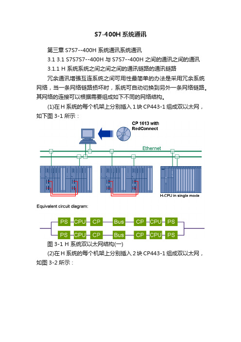 S7-400H系统通讯