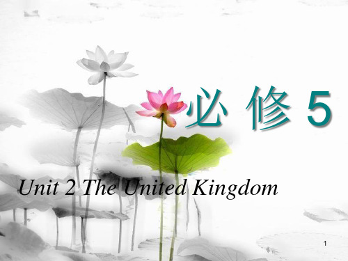 高考英语一轮复习 Unit 2 The United Kingdom课件 新人教版必修5.pptx