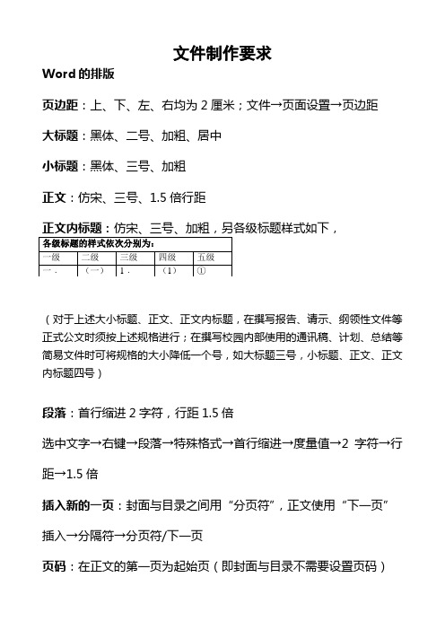 学院团委文件行文规范