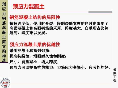预应力钢筋混凝土梁构造