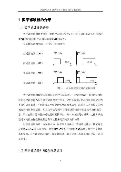 IIR高通滤波器