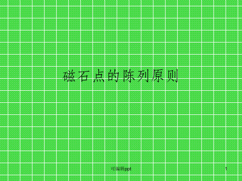 门店磁石点-陈列原则