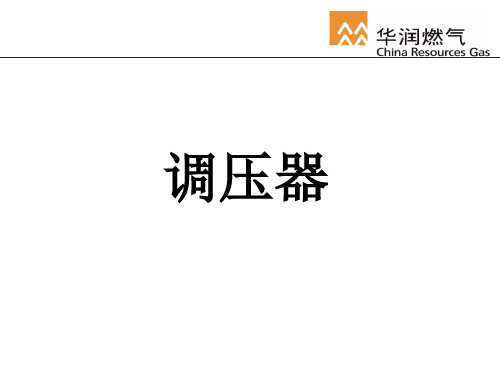 燃气调压器讲解