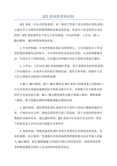 DCS系统原理和结构