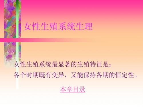 02-女性生殖系统生理
