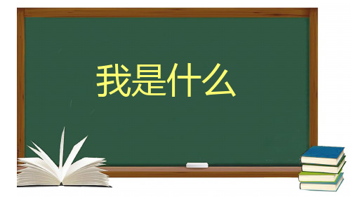 小学语文二年级上册课件 《我是什么》第二课时