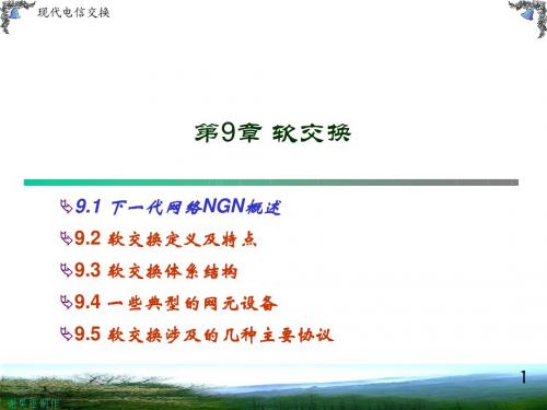 第9章 软交换xxm(1)