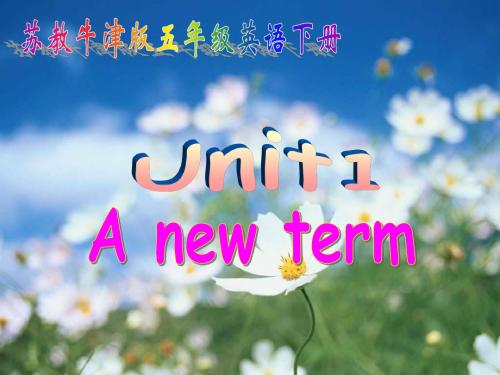 (苏教牛津版)五年级英语下册课件 Unit 1(7)