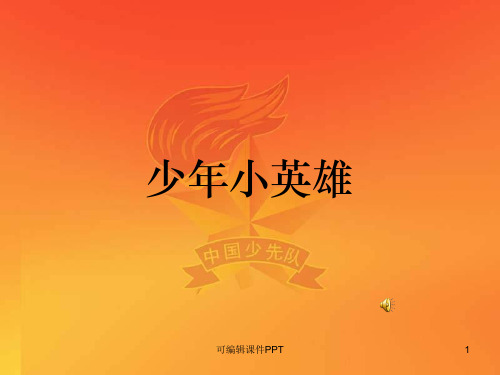 小学生少年小英雄ppt课件