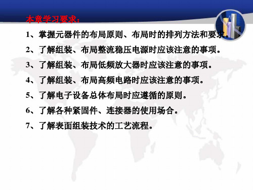 电子设备的元器件布局与装配