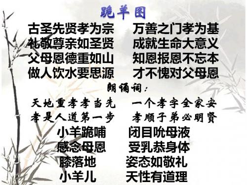 跪羊图