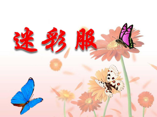 《迷彩服》三年级美术下册PPT课件(4篇)