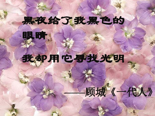 盲孩子和他的影子PPT课件63 人教版 (共28张PPT)
