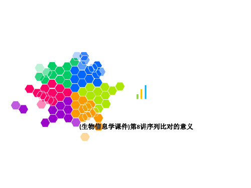 (生物信息学课件)第8讲序列比对的意义