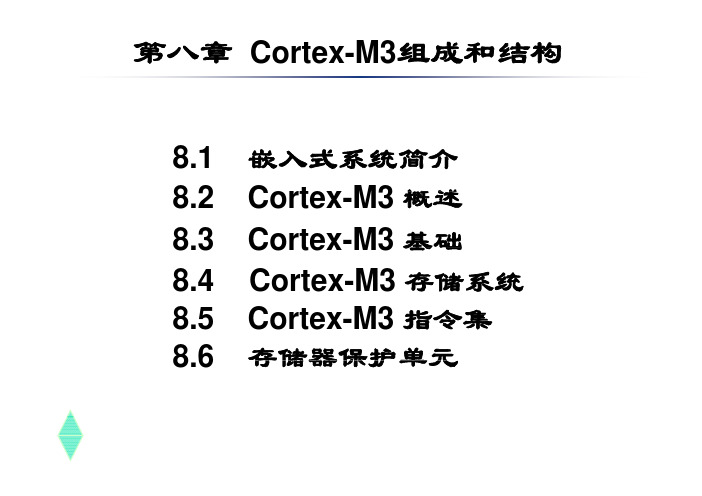 第8章-Cortex-M3组成和结构(上课版)