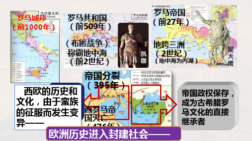 人教统编版九年级上册历史第7课基督教兴起和法兰克王国课件
