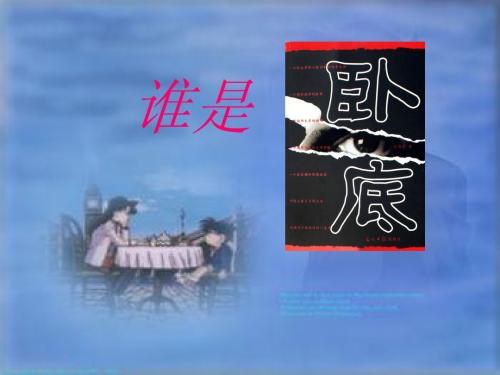 谁是卧底