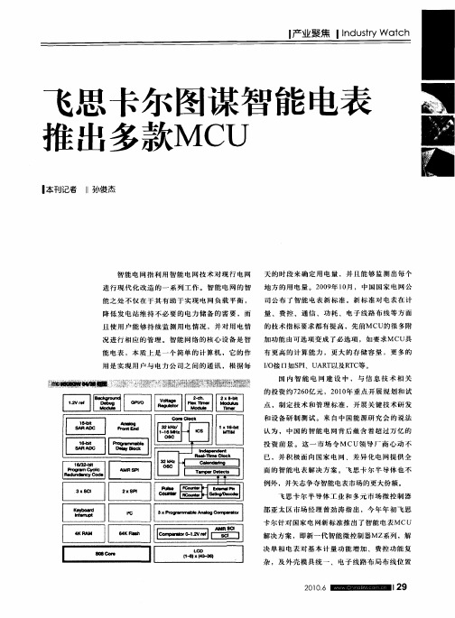 飞思卡尔图谋智能电表推出多款MCU