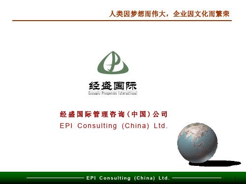 某公司人力资源咨询项目建议书(ppt 56页)