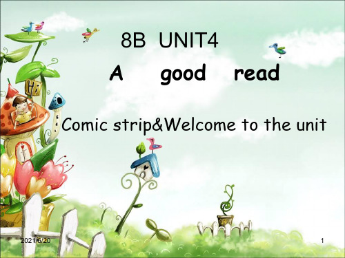 牛津译林版英语8B Unit4 Welcome课件(共24张PPT)