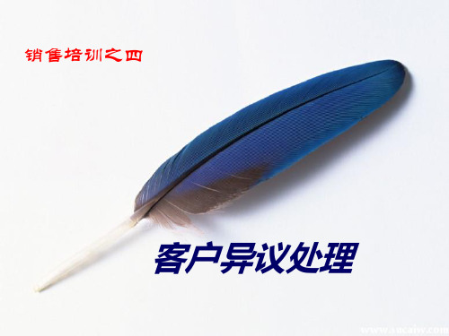 经典客户异议处理.pptx