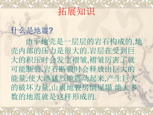 17.地震中的父与子PPT课件