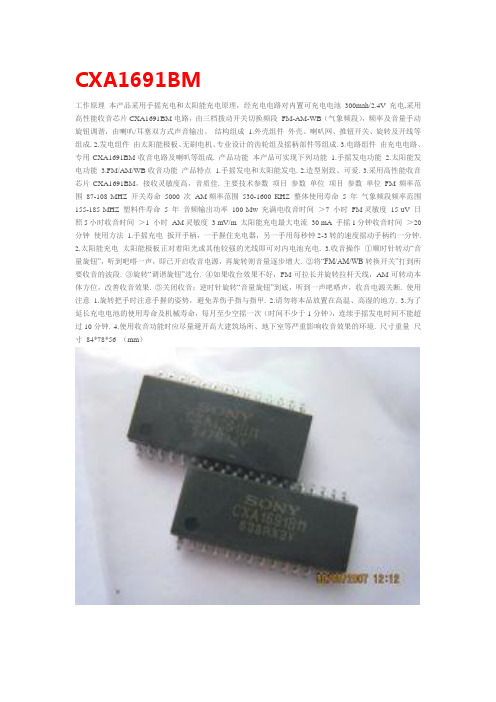 CXA1691BM