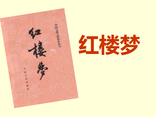 红楼梦译文对比分析