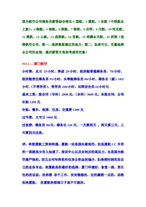 航空小时费