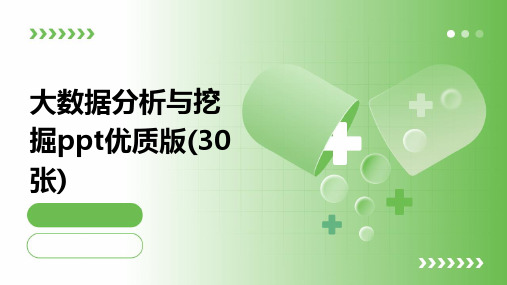 大数据分析与挖掘ppt优质版(30张)