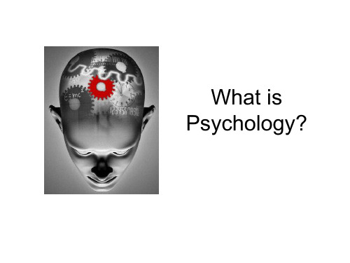 Psychology 心理学入门 英文课件