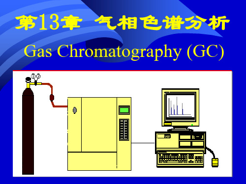 分析化学第13章气相色相色谱分析