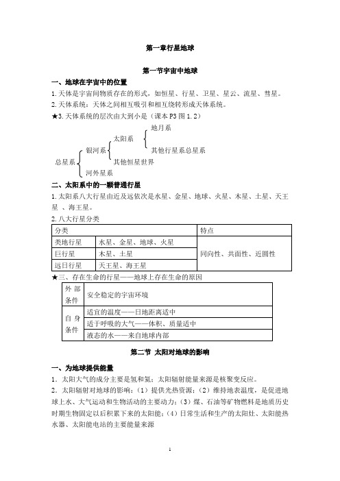 第一章 行星地球